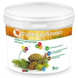 Минеральное удобрение осеннее для хвойных и декоративных культур Супер