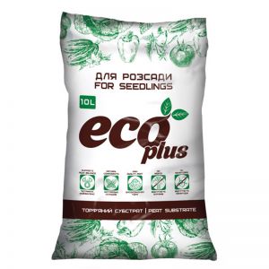 Торфяной субстрат ECO PLUS для рассады