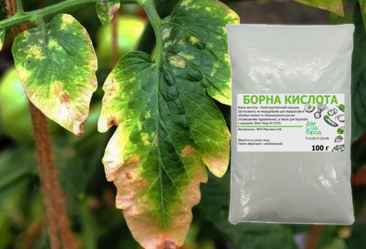 Борна кислота для рослин