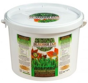 удобрение Зеленый Гай Осенний Газон